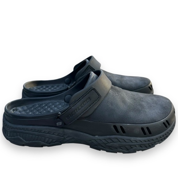 Skechers Creston Ultra Adventure Foamies Clogs Men's Black Size 11 - Picture 5 of 14